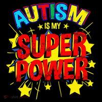 Autism Is My Superpower Autism Awareness Baby Bodysuit thumb 2