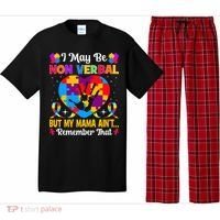Autism I May Be Non Verbal But My Mama Ain't Remember That Pajama Set thumb 0