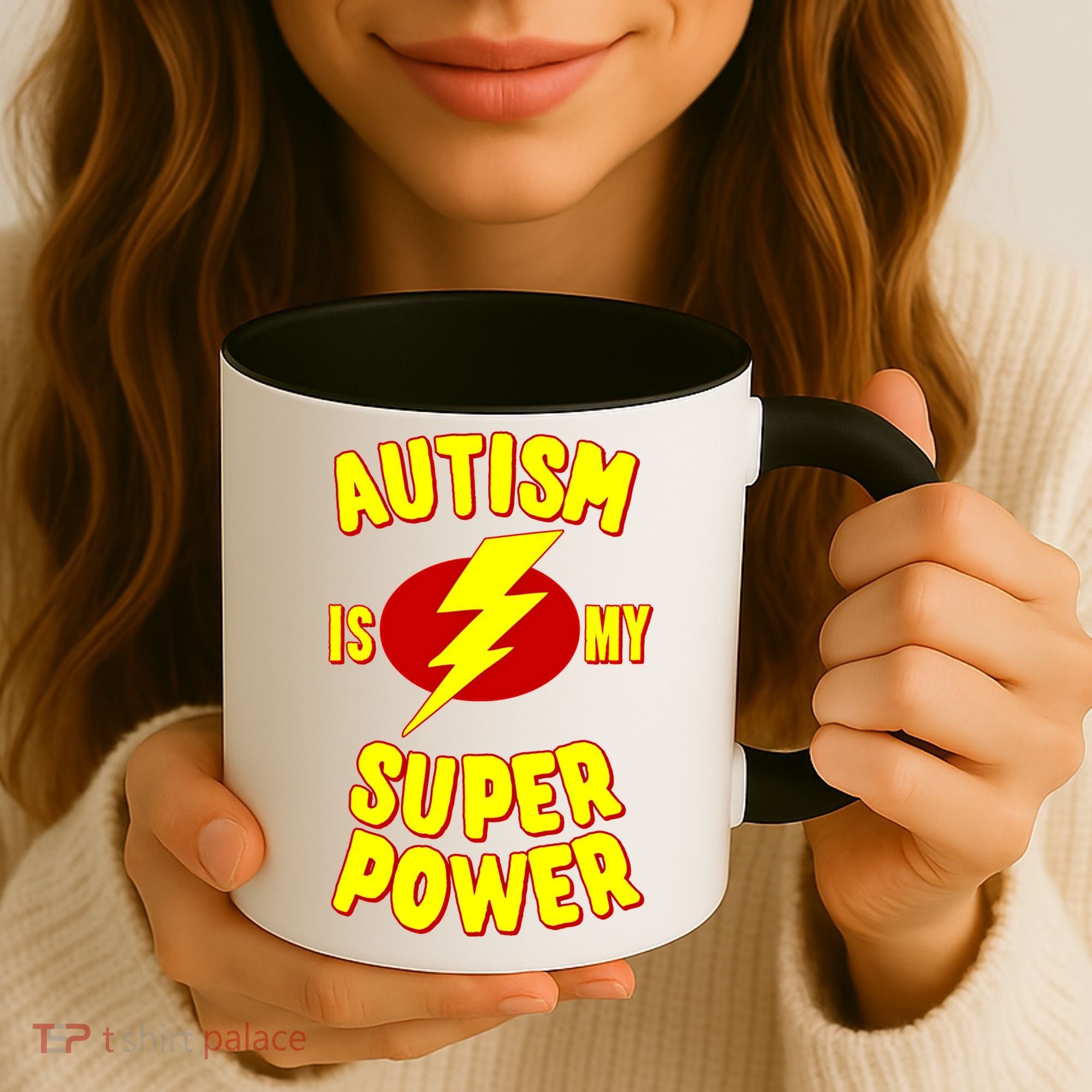 Autism Is My Super Power Cool Gift Coffee Mug