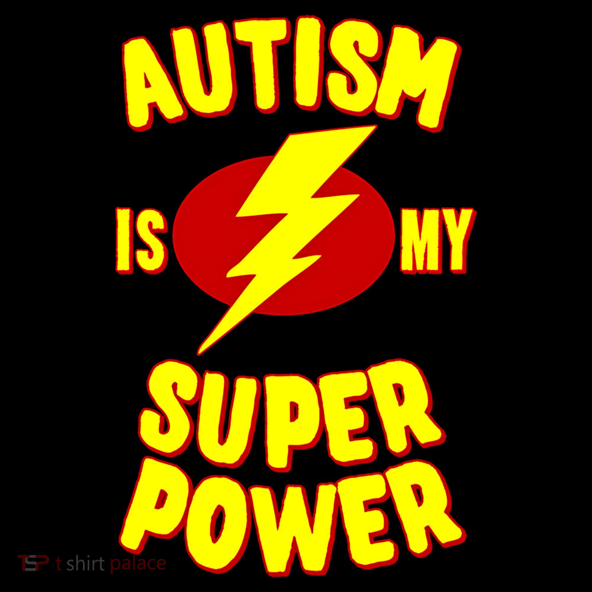 Autism Is My Super Power Cool Gift Ornament
