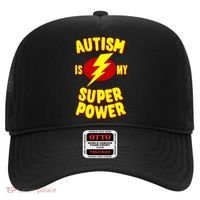 Autism Is My Super Power Cool Gift Hat thumb 0
