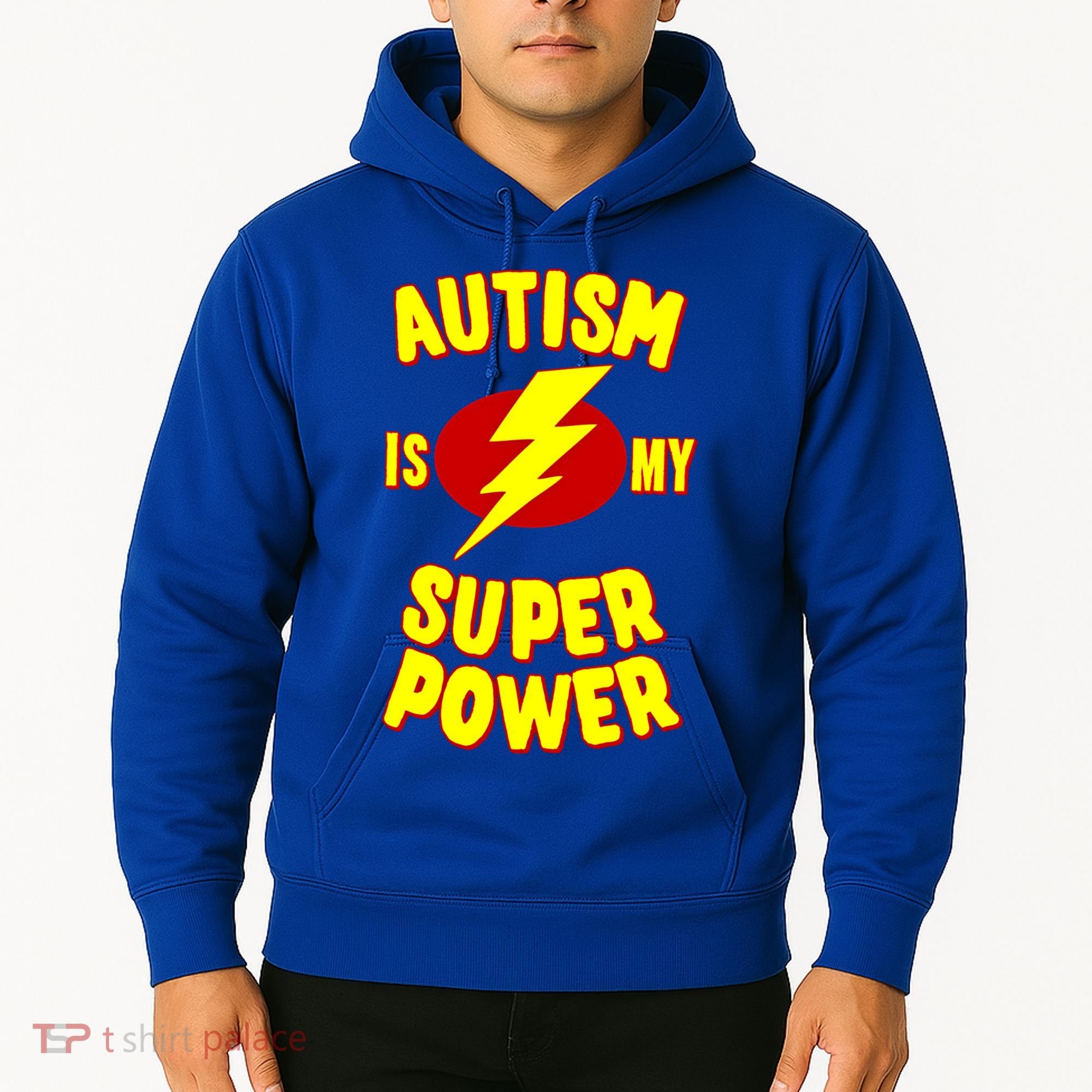 Autism Is My Super Power Cool Gift Hoodie