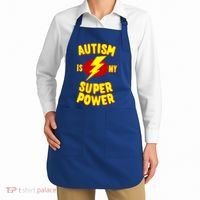 Autism Is My Super Power Cool Gift Apron thumb 2