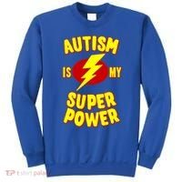 Autism Is My Super Power Cool Gift Sweatshirt thumb 0