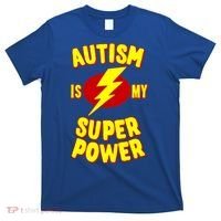 Autism Is My Super Power Cool Gift T-Shirt thumb 0