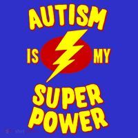 Autism Is My Super Power Cool Gift Polo thumb 2