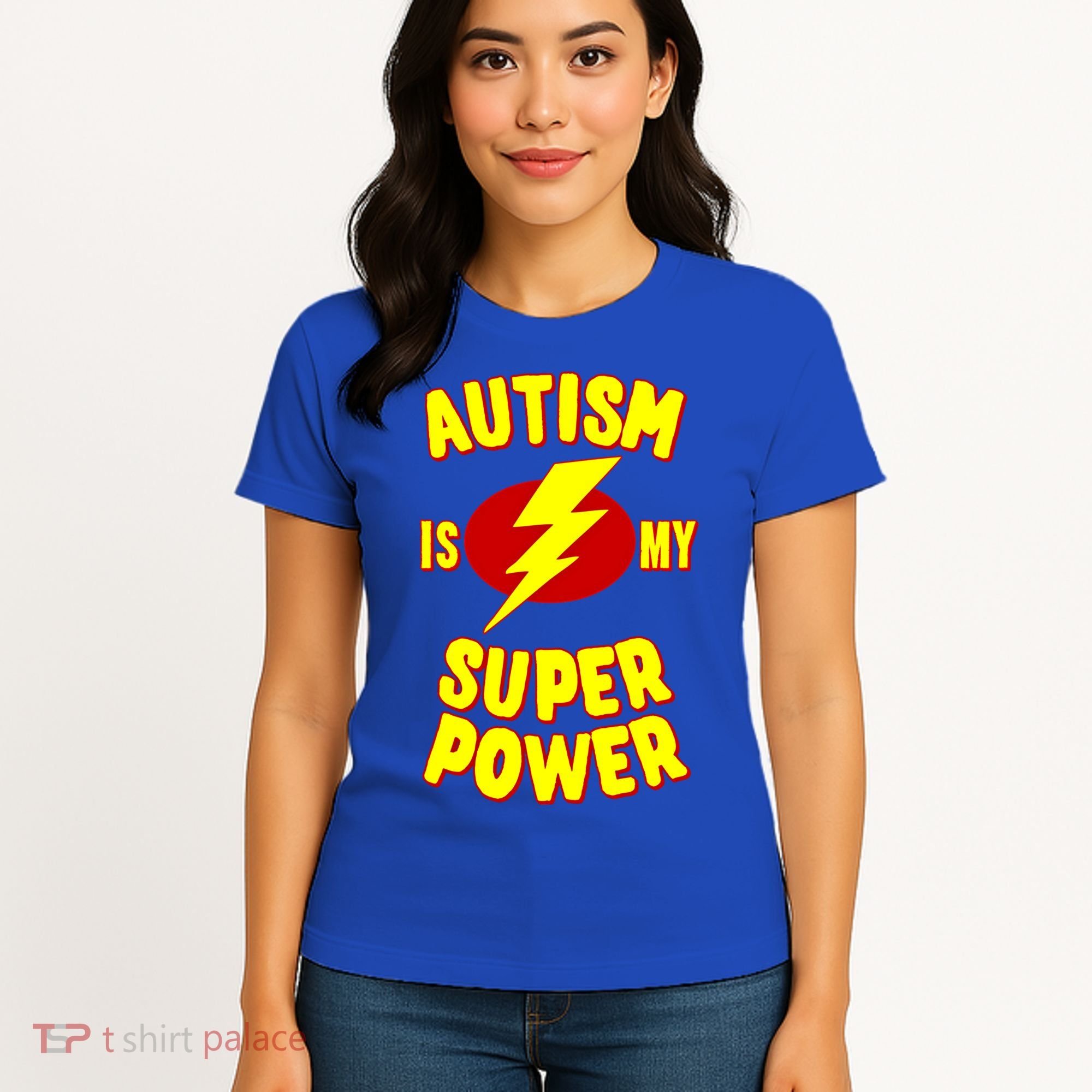 Autism Is My Super Power Cool Gift Women's T-Shirt