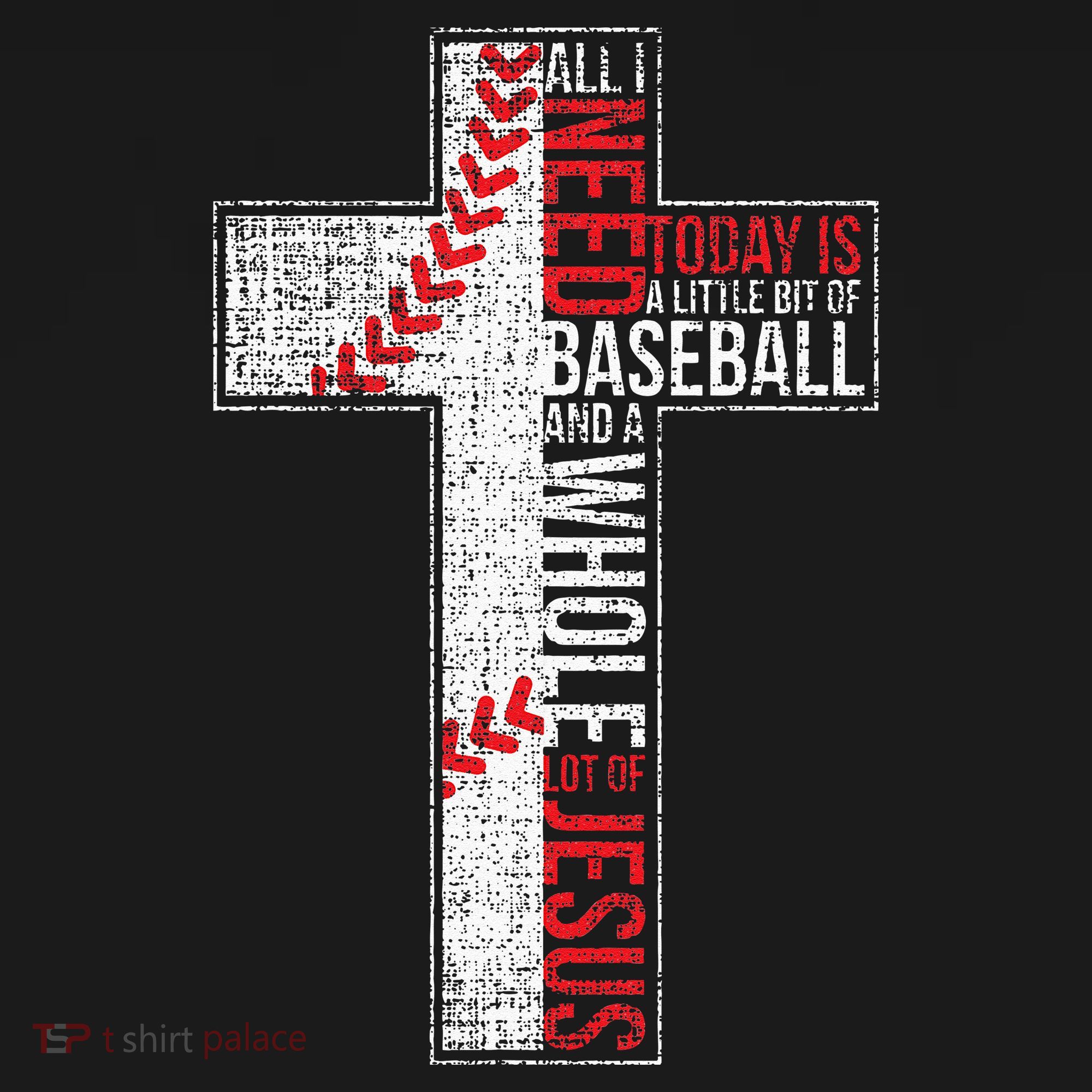 All I Need Is Baseball & Jesus Christian Cross Faith Pom Pom 12in Knit Beanie