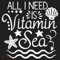 All I Need Is Vitamin Sea Women's Sweatshirt thumb 2