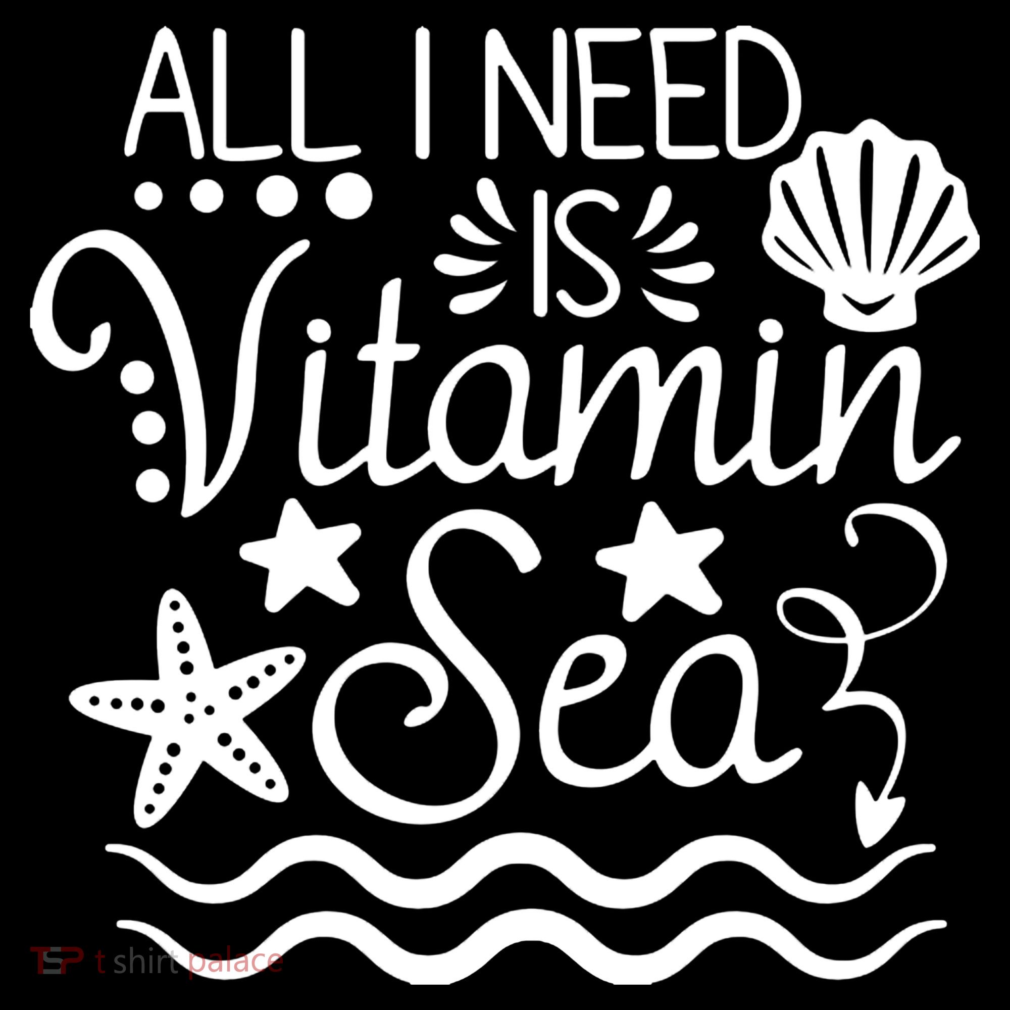 All I Need Is Vitamin Sea Toddler Hoodie