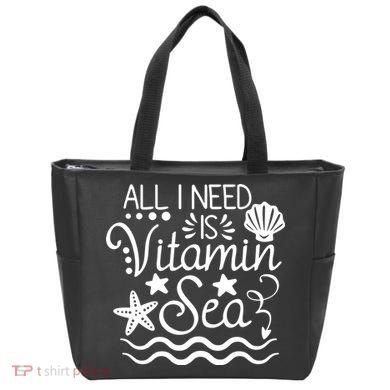 All I Need Is Vitamin Sea Tote Bag