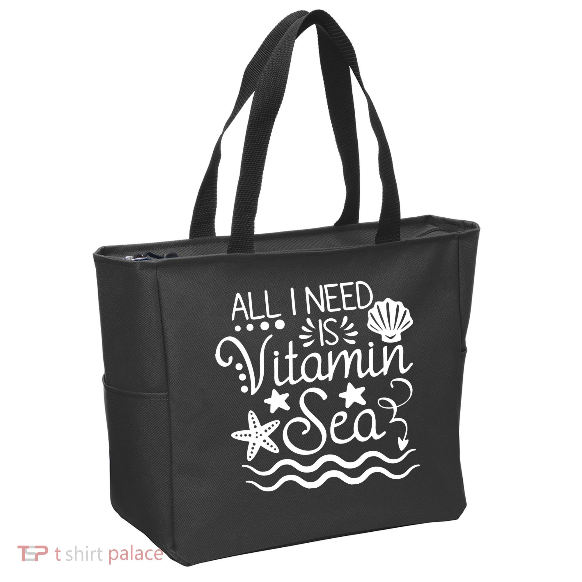 All I Need Is Vitamin Sea Tote Bag