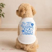 All I Need Is Vitamin Sea Doggie Tank thumb 2