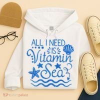 All I Need Is Vitamin Sea Hoodie thumb 4