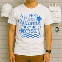 All I Need Is Vitamin Sea T-Shirt thumb 6