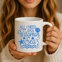 All I Need Is Vitamin Sea Coffee Mug thumb 3