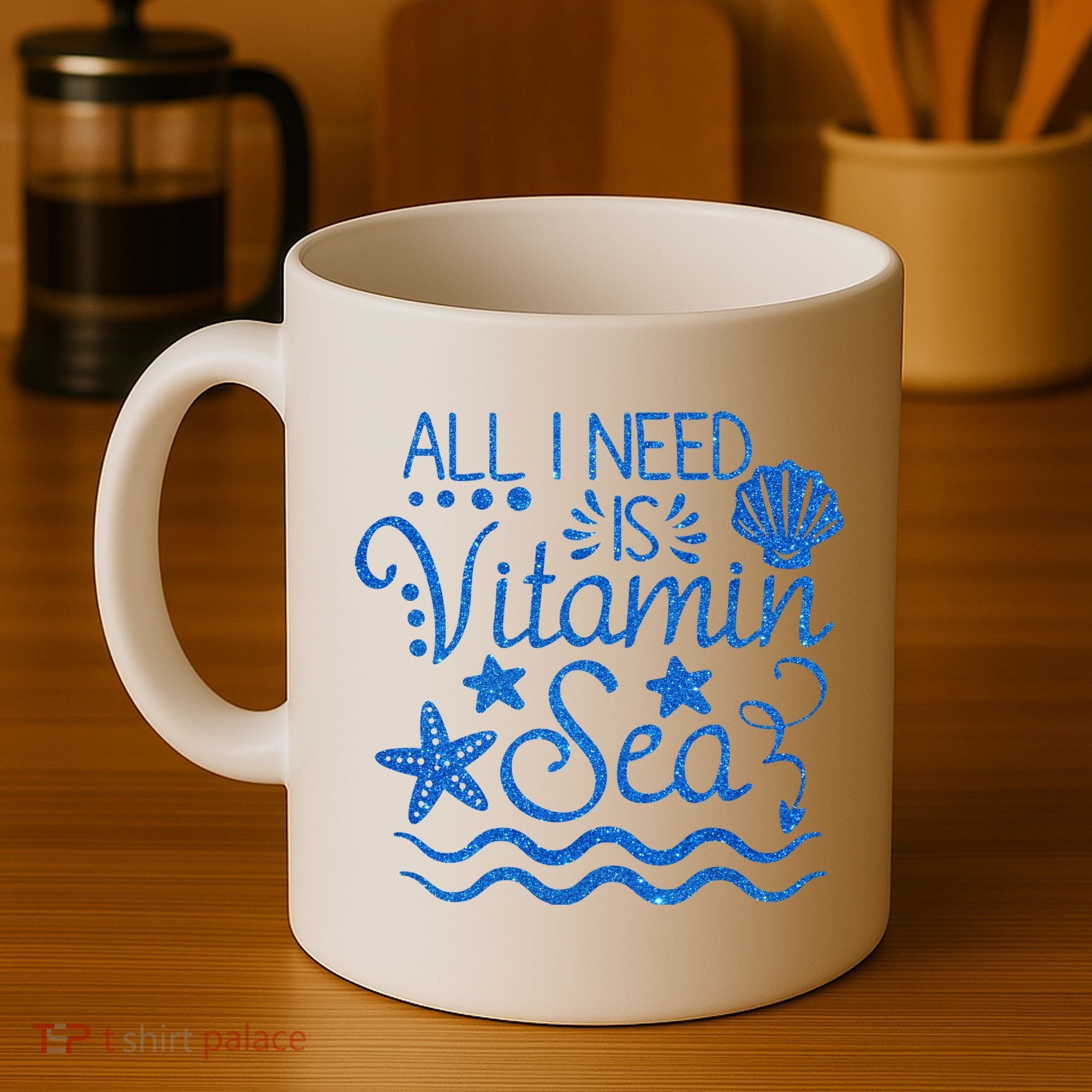 All I Need Is Vitamin Sea Coffee Mug