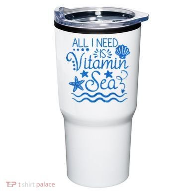 All I Need Is Vitamin Sea Tumbler