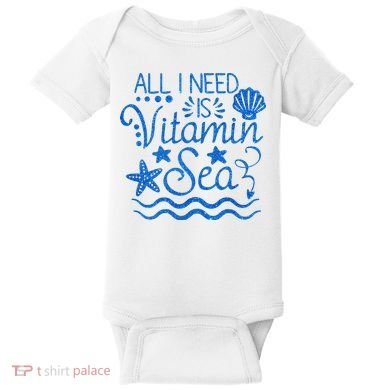 All I Need Is Vitamin Sea Baby Bodysuit