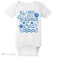 All I Need Is Vitamin Sea Baby Bodysuit thumb 0