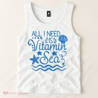 All I Need Is Vitamin Sea Tank Top thumb 2
