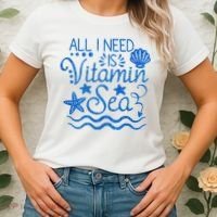 All I Need Is Vitamin Sea Women's T-Shirt thumb 2