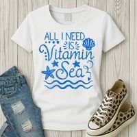All I Need Is Vitamin Sea Women's T-Shirt thumb 3