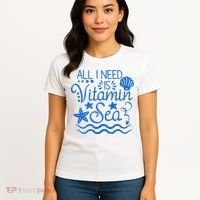 All I Need Is Vitamin Sea Women's T-Shirt thumb 4