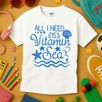 All I Need Is Vitamin Sea Kids T-Shirt thumb 3