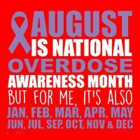 August Is National Overdose Awareness Month Purple Ribbon Santa Hat thumb 1