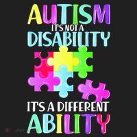 Autism It's Not A Disability It's An Ability Awareness Puzzle Tumbler thumb 3