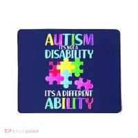 Autism It's Not A Disability It's An Ability Awareness Puzzle Mousepad thumb 0