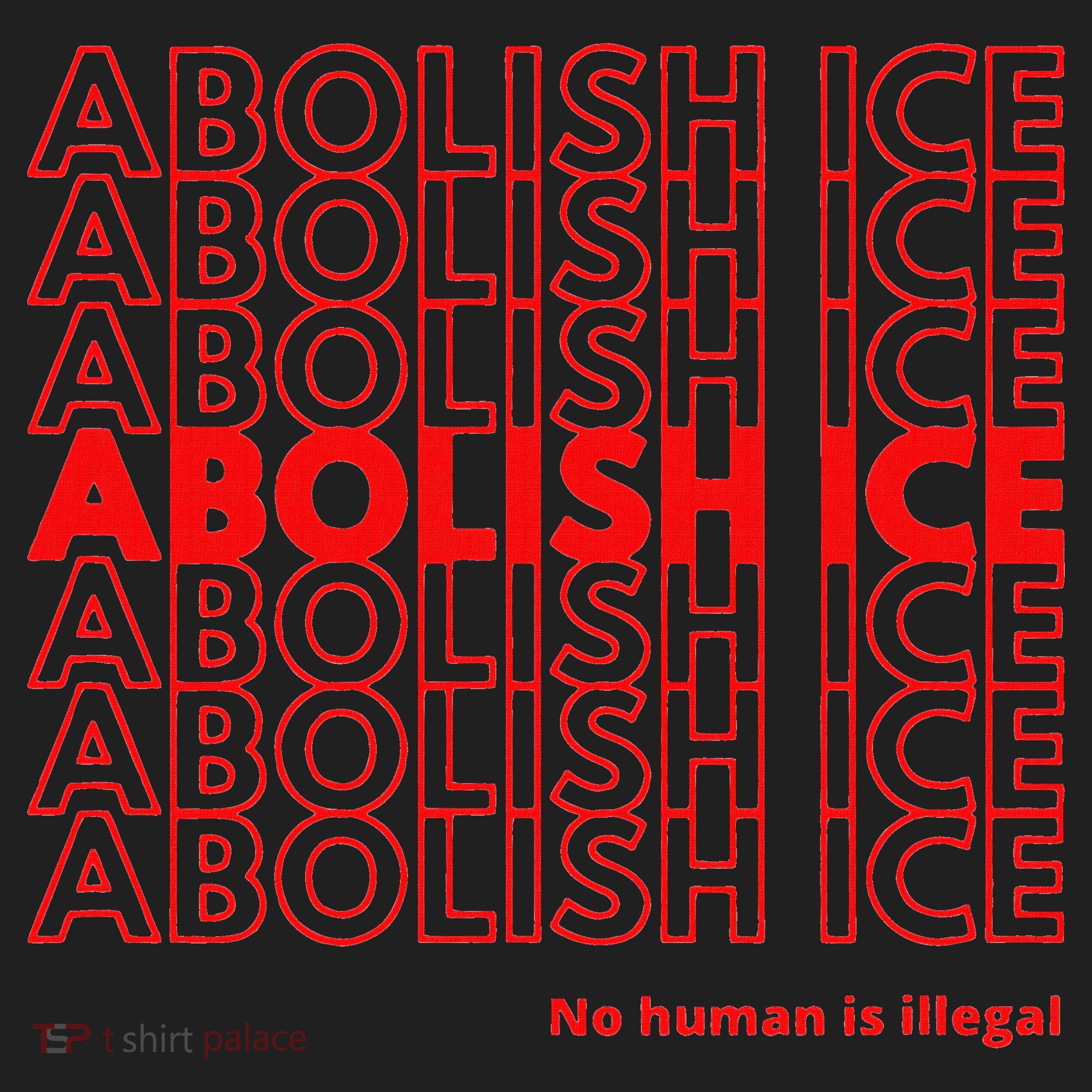 Abolish Ice No Human Is Illegal Women's Sweatshirt
