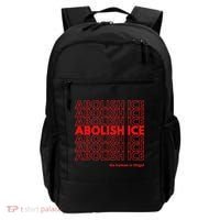 Abolish Ice No Human Is Illegal Backpack thumb 0