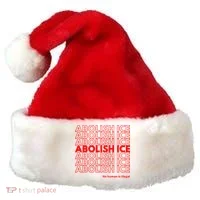 Abolish Ice No Human Is Illegal Santa Hat thumb 0