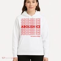 Abolish Ice No Human Is Illegal Hoodie thumb 5