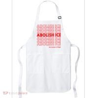 Abolish Ice No Human Is Illegal Apron thumb 0