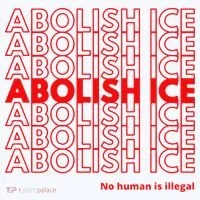Abolish Ice No Human Is Illegal Bucket Hat thumb 4