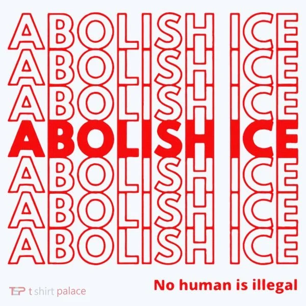 Abolish Ice No Human Is Illegal Bucket Hat