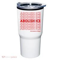 Abolish Ice No Human Is Illegal Tumbler thumb 0
