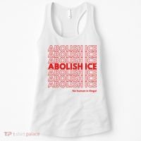Abolish Ice No Human Is Illegal Women's Tank Top thumb 0