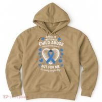 April is National Child Abuse Prevention Month Awareness Hoodie thumb 0