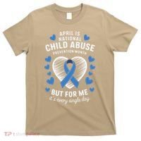 April is National Child Abuse Prevention Month Awareness T-Shirt thumb 0