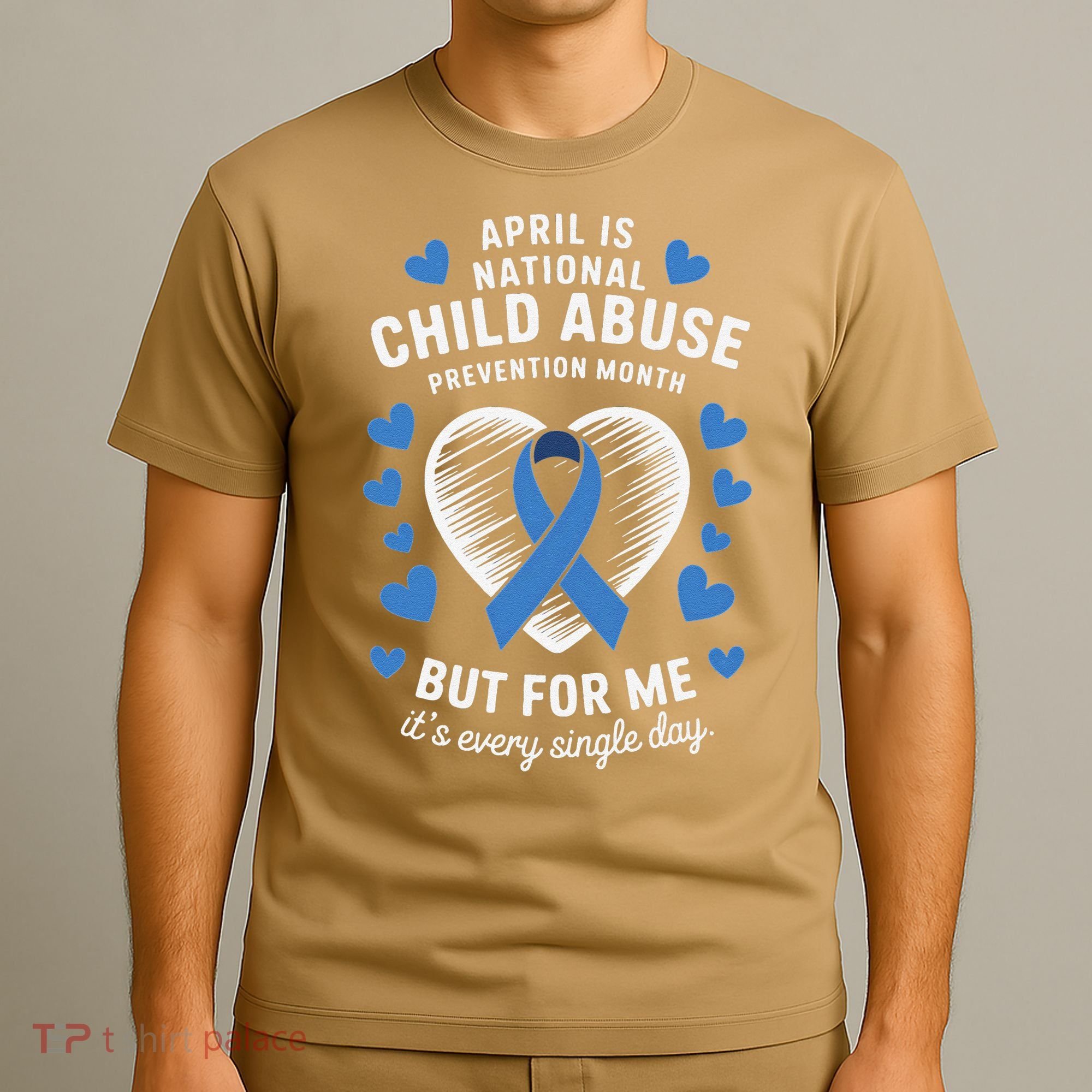April is National Child Abuse Prevention Month Awareness T-Shirt