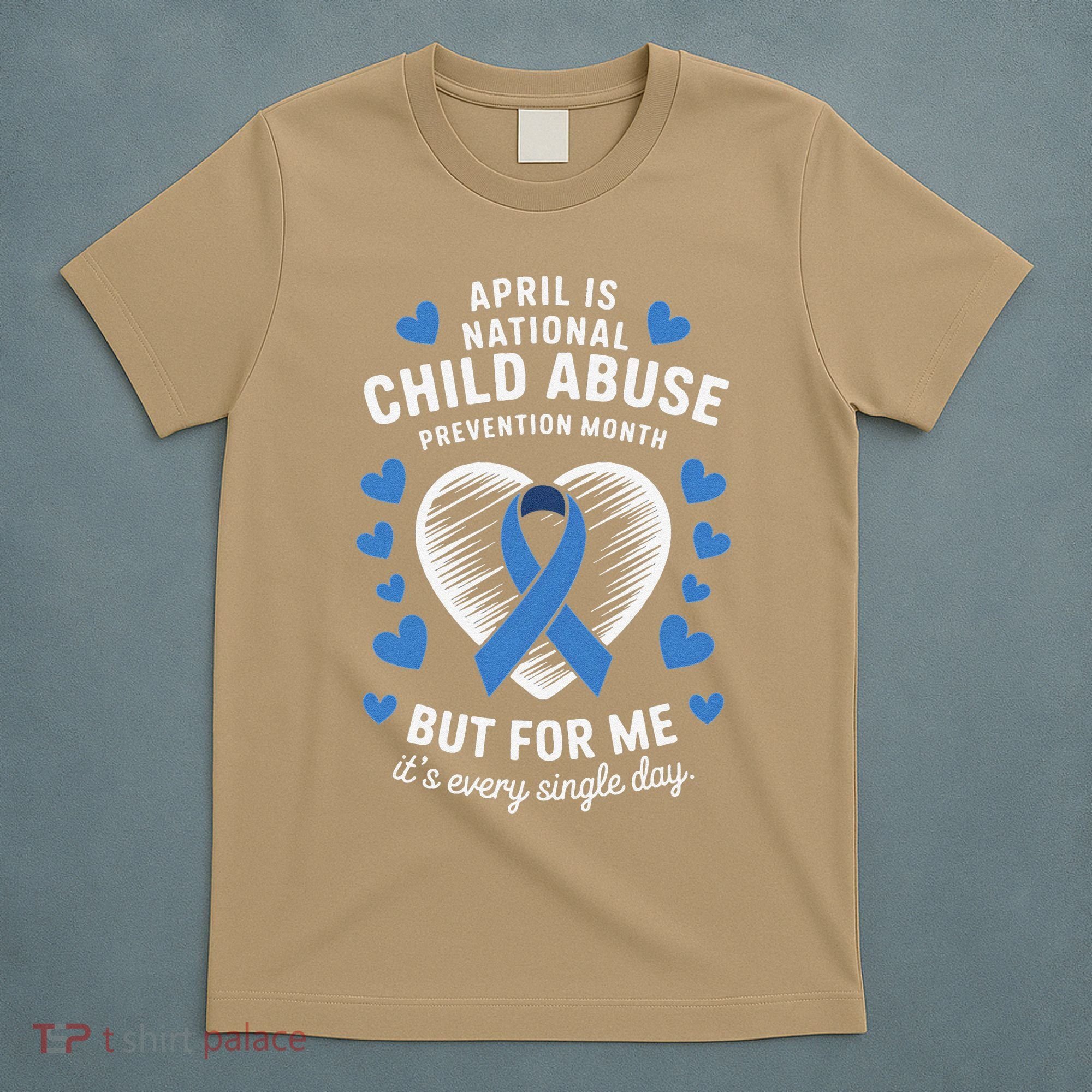 April is National Child Abuse Prevention Month Awareness T-Shirt