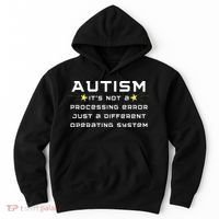 Autism It's not a processing error Hoodie thumb 0