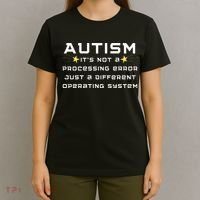 Autism It's not a processing error T-Shirt thumb 4