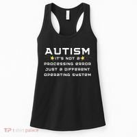 Autism It's not a processing error Women's Tank Top thumb 0