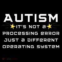 Autism It's not a processing error Kids T-Shirt thumb 4
