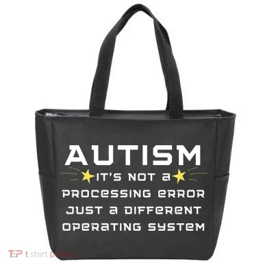 Autism It's not a processing error Tote Bag